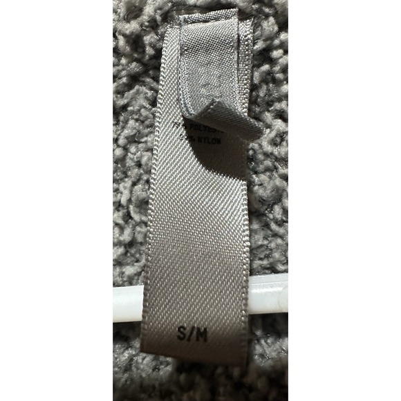 SKIMS Women's Cozy Knit Cropped T-Shirt Size S/M - Grey - Picture 3 of 6